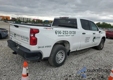 2024 Chevrolet Silverado K1500 from USA, damaged, VIN 3GCPDAEK7RG114881